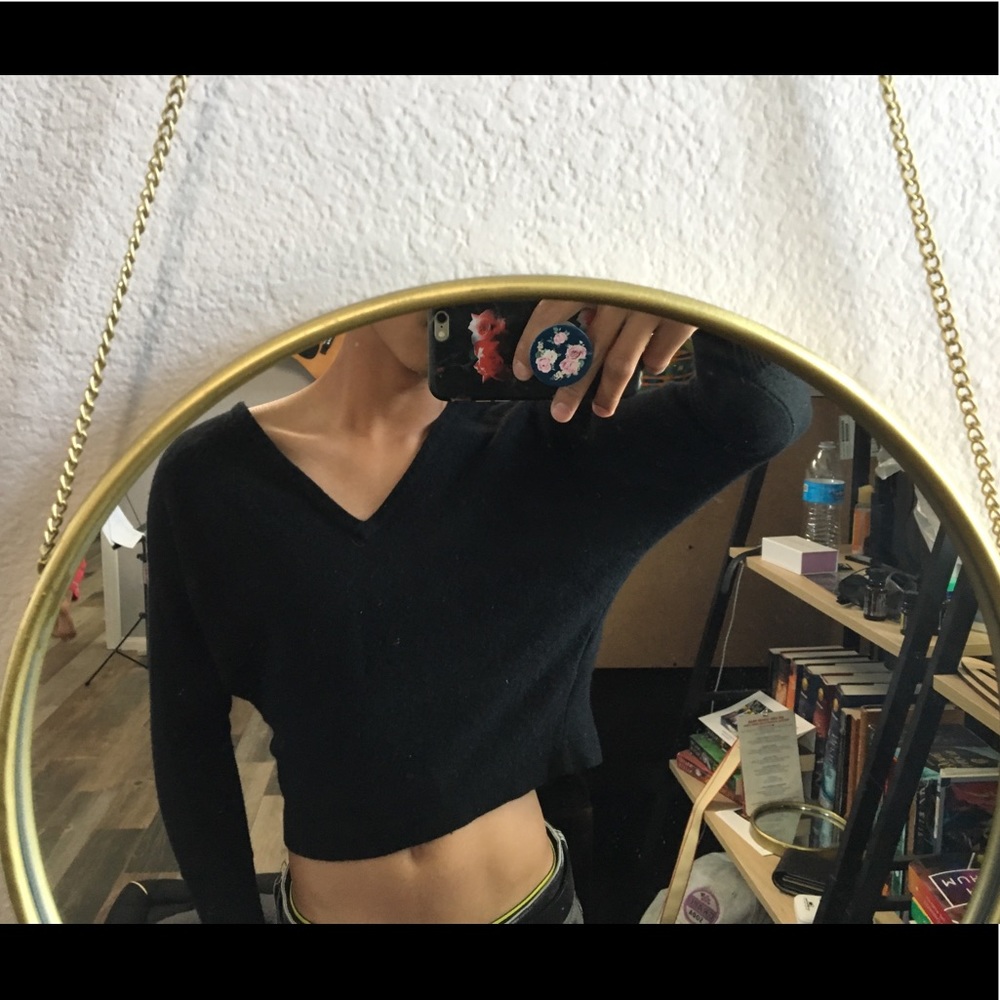 Black Crop Top